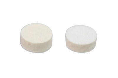 POWER-TEC 92566 Poliermop Pad Set 2 Stück Polierpads für Detailpolierer