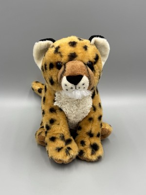 Wild Republic Cheetah Leopard Plush 10  Spotted Stuffed Animal