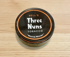 Three Nuns Tobacco Puszka na tytoń 1 uncja pusta 7cm Vintage - ZNIŻKA NA WYSYŁKĘ