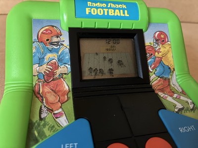 Tandy LCD Football Vintage Electronic Handheld Arcade Video Game Radio Shack