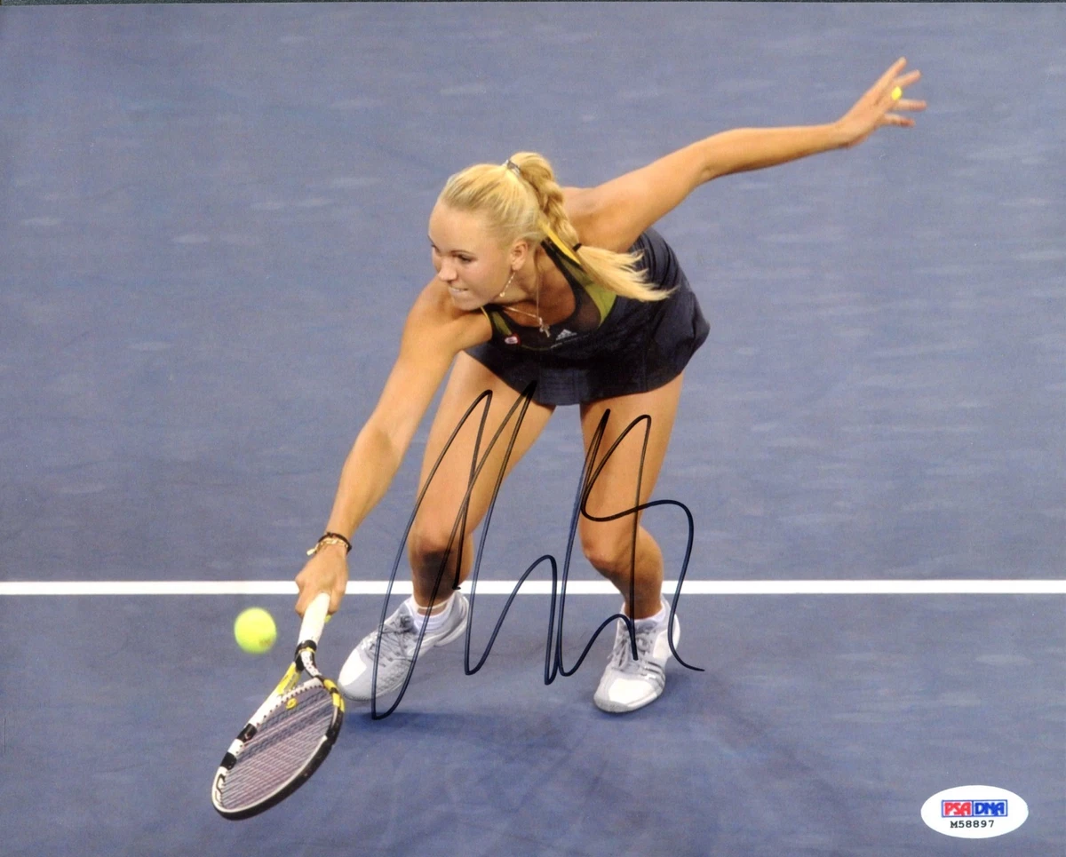 Caroline Wozniacki Tennis Autographed Photos for sale | eBay