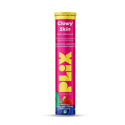 plix glutathione price in india - THE PLANT FIX Skin Glow Effervescent 15 Tablets Youthful Skin Fragrance:Lavender ANTIOXIDANT Glutathione Niacinamide Facial Toner based skin glow supplements