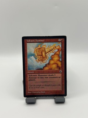 MTG, Volcanic Hammer $3 ORDER MIN MP Portal Regular