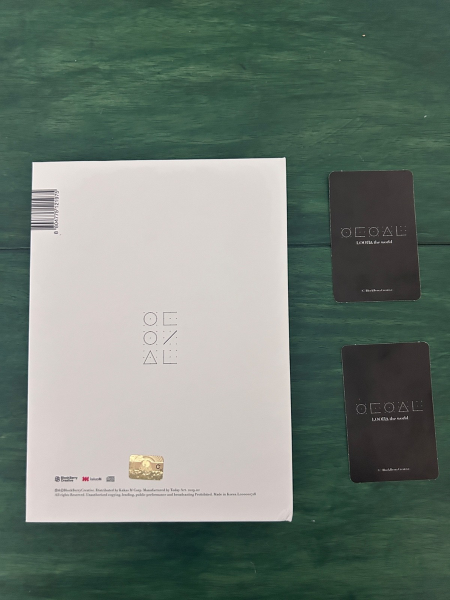 LOONA ++ 限定版 a ver アルバム トレカ Loona Mini Album + + Limited A Version CD Photobook Great