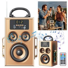 Bluetooth Lautsprecher Boxen PC Laptop Computer Speaker Stereo mit Fernbedienung