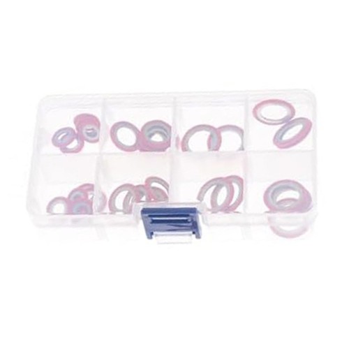 Assorted Sizes Gasket Combination Set for Car Air Conditioning 30 Washers - Picture 18 of 18