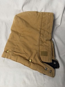 Carhartt Hood Bib Balaclava Brown Quilted Arctic One Size WARM Duck Canvas