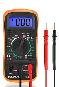 Multimètre de voltmètre numérique professionnel ampèremètre multi-testeur UK
