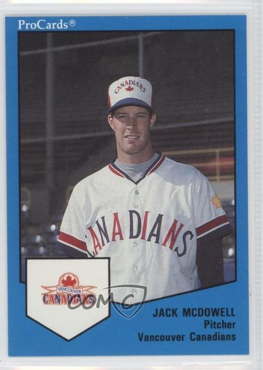 1989 ProCards Minor League Team Sets Jack McDowell #577 0l1