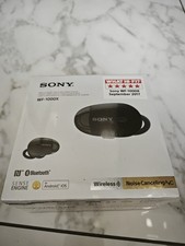 New Sony WF1000X Noise Cancelling In-Ear Wireless Headphones 