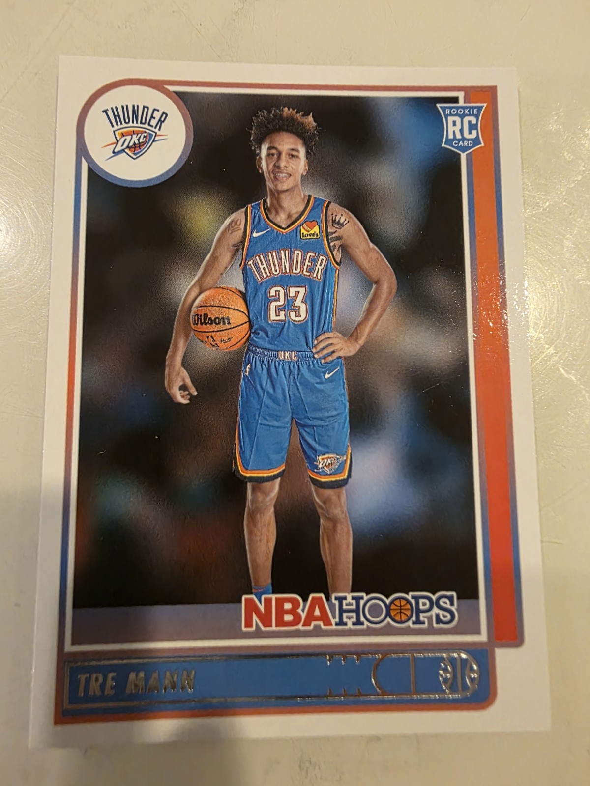 2021 Panini NBA Hoops Tre Mann Rookie 237 MINT