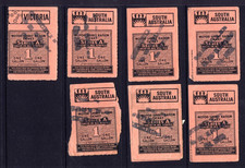 WWII South Australia & Victoria Gas Oil Motor Spirit Petrol Ration Ticket 1 GALL