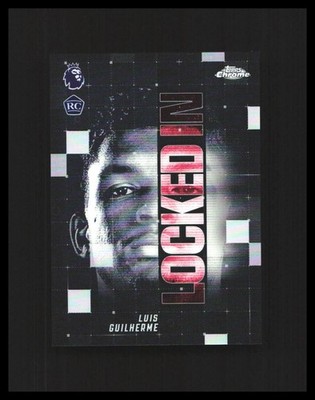 2025-26 Luis Guilherme Rookie Card Chrome Premier League Locked In #LI-48 WHU