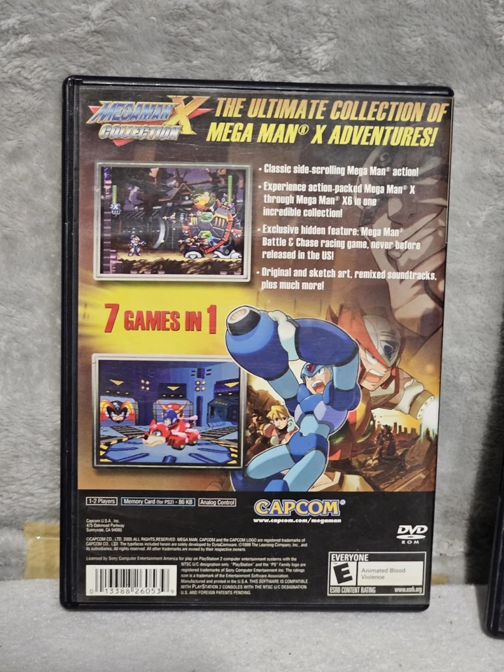 Set Of 2 Megaman PS/PS2. 1998/99 CAPCOM - Image 4 of 4