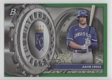 2023 Bowman Platinum Treasures in the Vault Green /99 Gavin Cross #TV-18 0u17