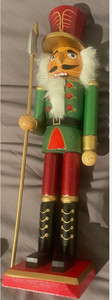 Nutcracker doll 15" x 3"