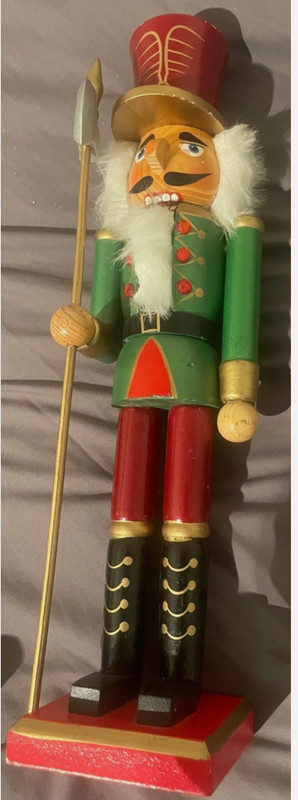 Nutcracker doll 15" x 3"