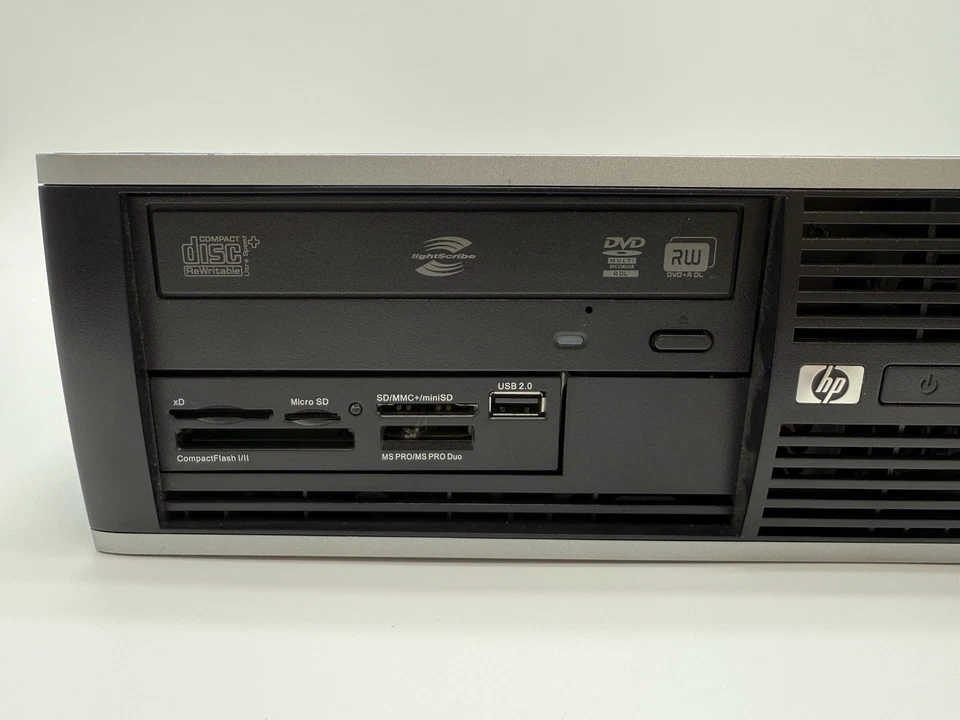 HP Compaq 8000 Elite SFF Desktop Intel Quad Q8400 | 4GB RAM | 1TB HDD | Win10P - Image 3 of 4