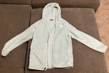 The North Face Girl  s XL 18 Polyester Fleece Zipper Hood Jacket Soft Nice