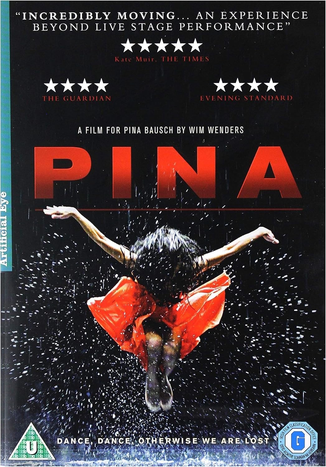 Pina - DVD - 2011 - Wim Wenders - Cert U - A Film for Pina Bausch