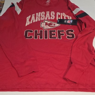 '47 Kansas City Chiefs NFL Long Sleeve Shirt Red XL Officially Licensed