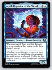 MTG April Reporter of the Weird Normal U Teenage Mutant Ninja Turtles TMT 30 NM