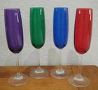 Waterford Marquis Vintage Jewels Champagne Flutes Set of 4 NICE