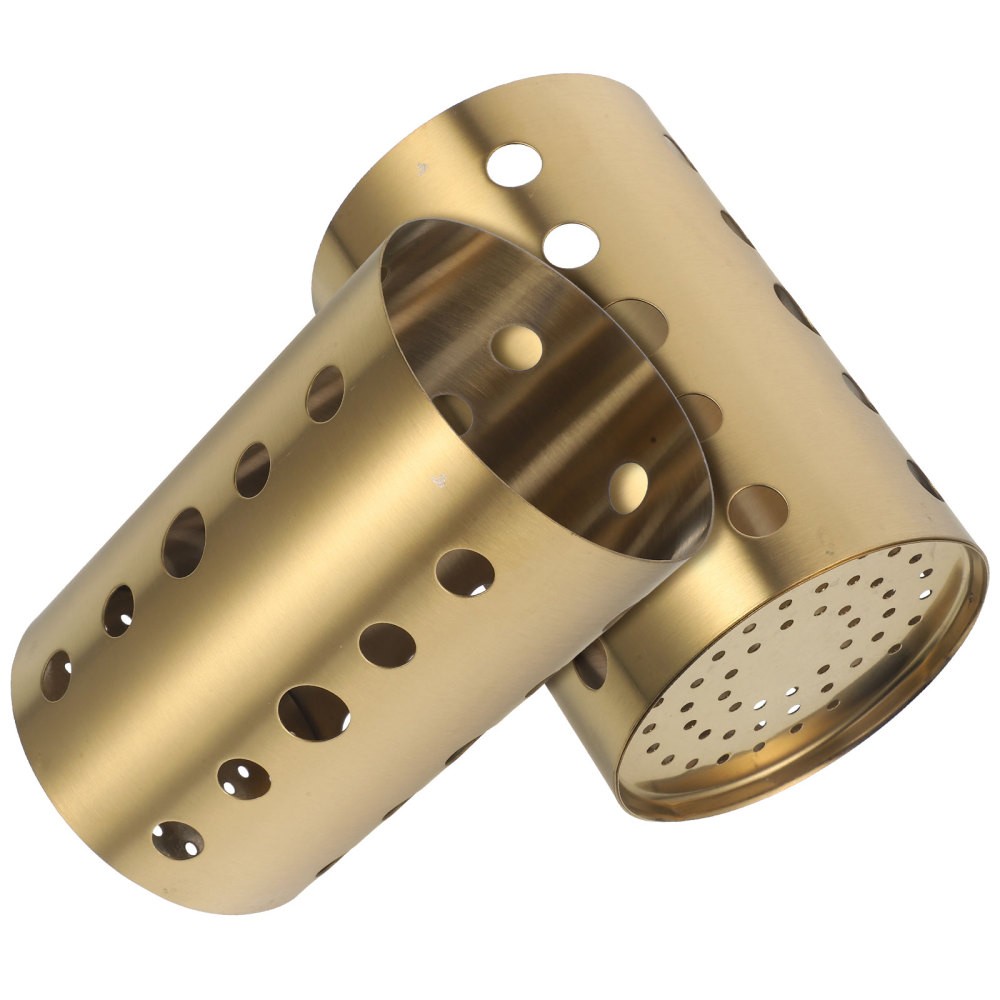 2-Pack Stainless Steel Chopstick Holder Kitchen Utensil Organizer