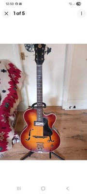 1966 Selma Hofner Halbakustikgitarre.