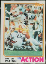 1982 Topps Football Walter Payton #303 EX