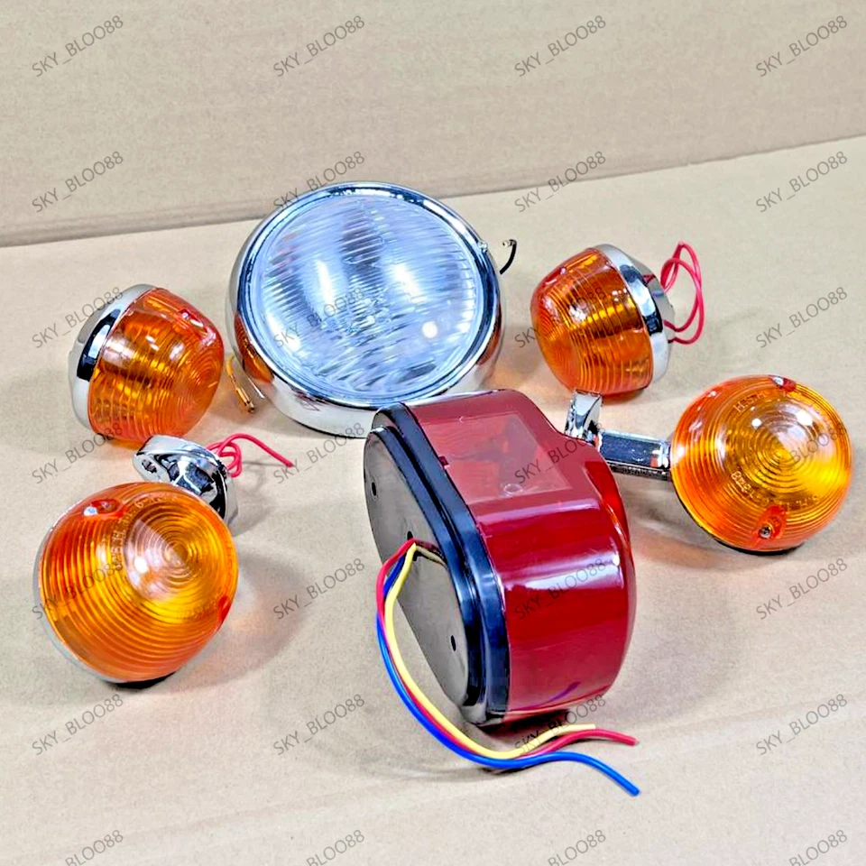 Juego de faros/lámpara trasera de repuesto para Honda C70 NUEVO - ENVÍO GRATUITO Foto 2 de 4