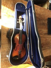 Palatino Violin Model VN-350 3/4 With Bow And Carrying Case Shoulder Rest