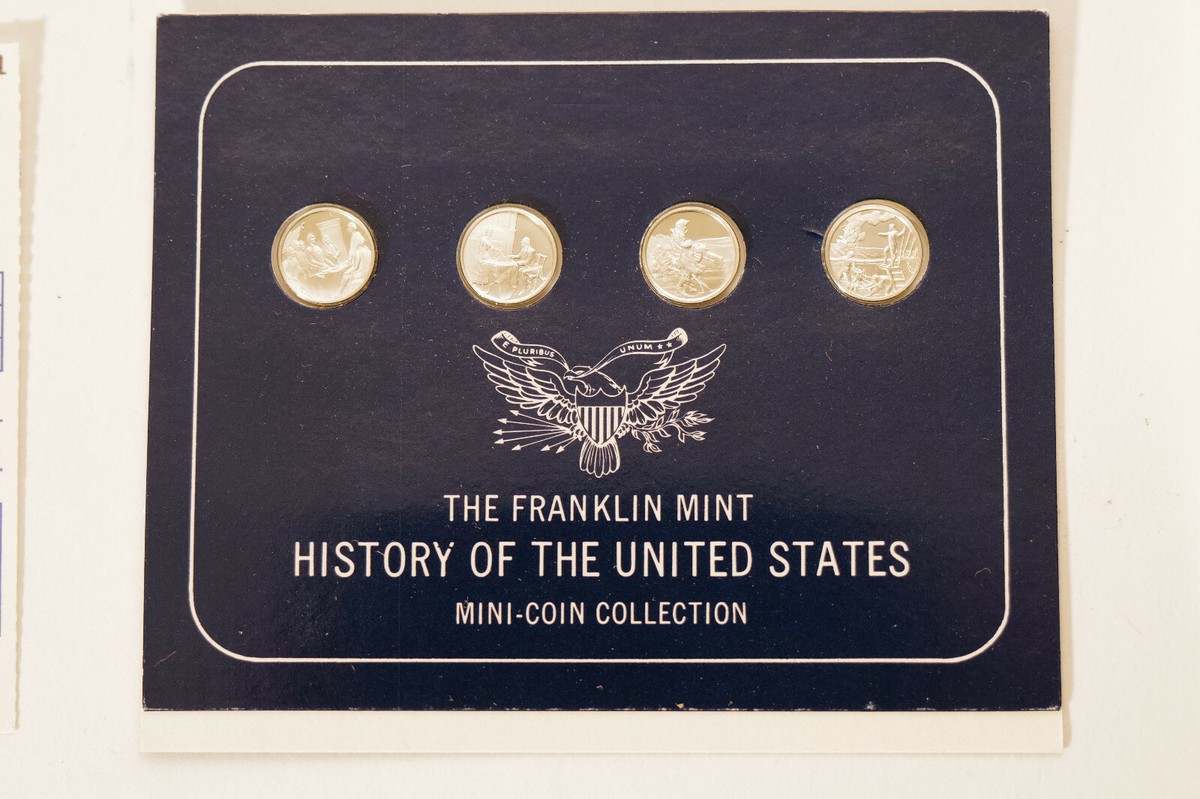Franklin Mint History of the United States Mini-Coin Complete
