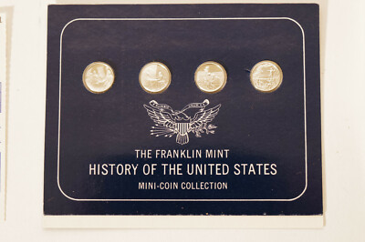 Franklin Mint History of the United States Mini-Coin Complete ...
