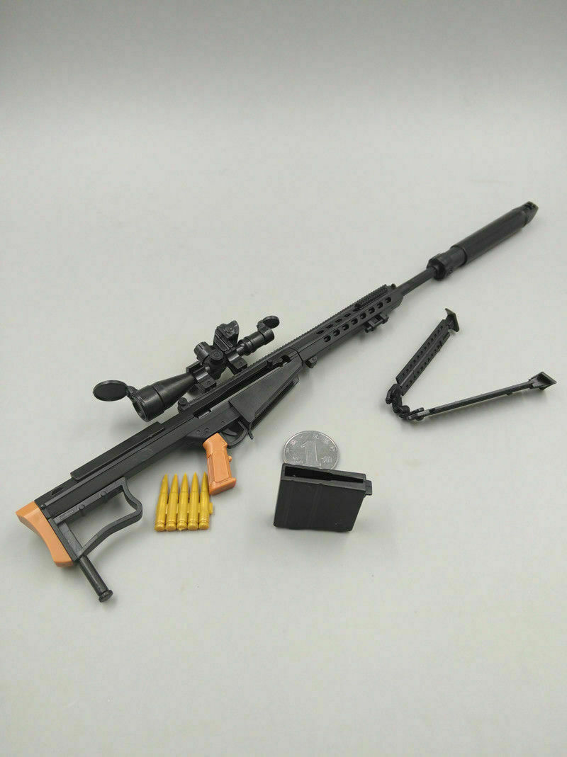 1/6 Scale Barrett M82A1 Toy Gun Model Puzzles Building