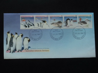 Australian Antarctic AAT First day cover FDC 1988 Environment Conservation tech.