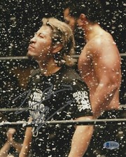 Yujiro Takahashi Signed 8x10 Photo BAS COA New Japan Pro Wrestling Bullet Club 6