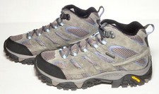 Merrell Women's Moab 2 Mid Waterproof Hiking Shoes, Granite, Size US 8.5 Wide