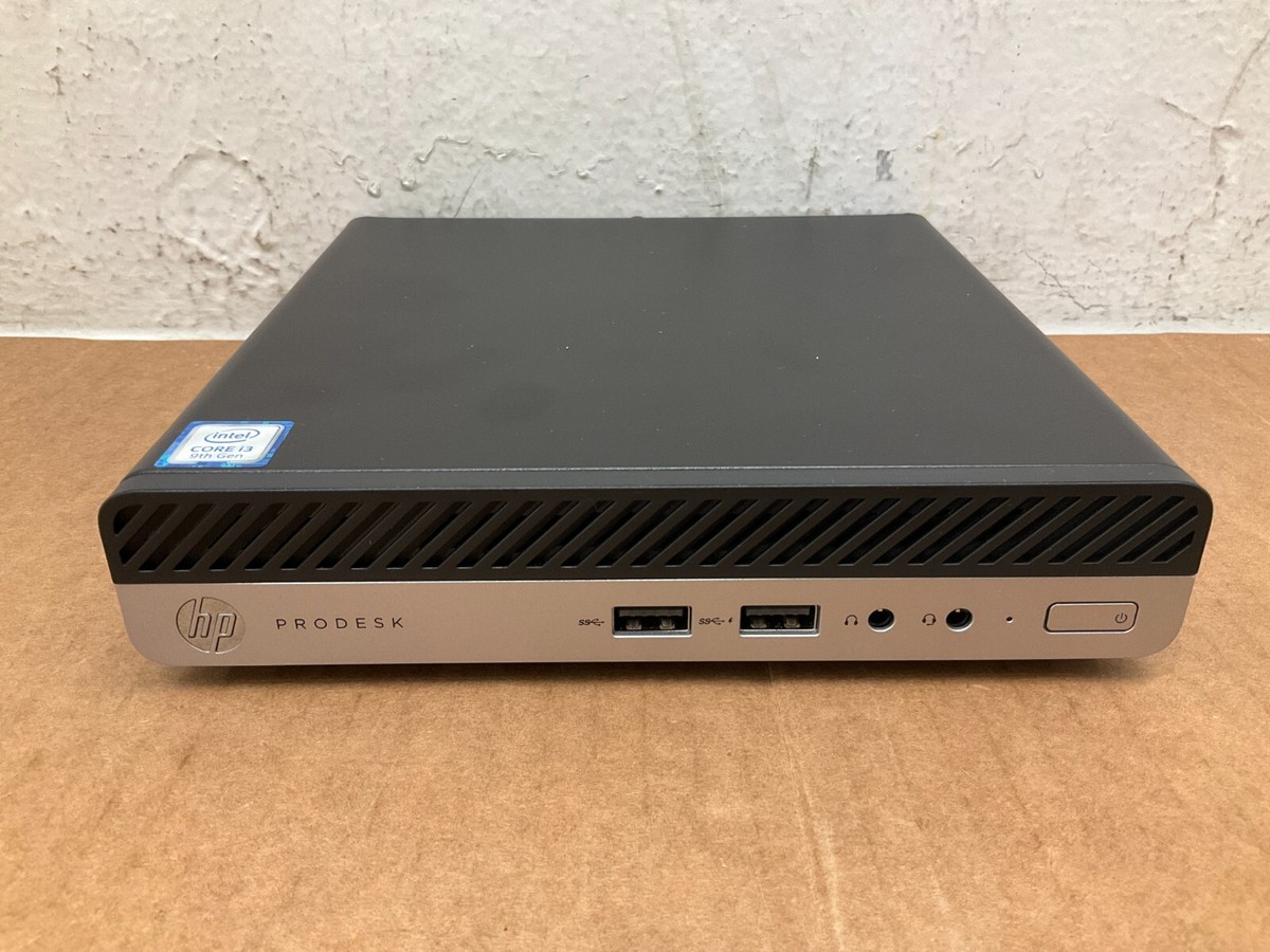 hp - 【新品・未開封】HP ProDesk 400 G5 DM/CT HP ProDesk 400 G5 Mini Desktop Computer - 7fv11ut#aba for