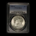 1902-O $1 Morgan Silver Dollar PCGS MS63 - Free Shipping USA