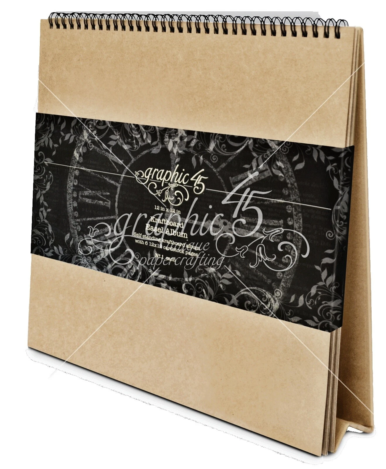 Graphic 45 коричневые альбомы для скрапбукинга и вставки