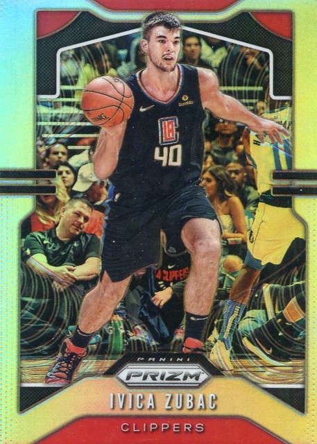 2019-20 PANINI PRIZM SILVER PARALLEL IVICA ZUBAC CLIPPERS ...