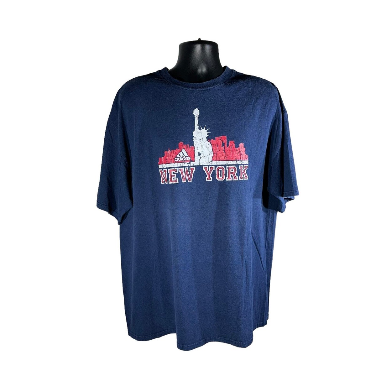 Vintage Adidas New York Skyline Tee | eBay