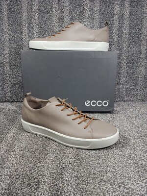 ** 2 PAIRS **New w/ Box Ecco Soft 8 US 12 / EU 46 Leather Moon Rock Sneakers  