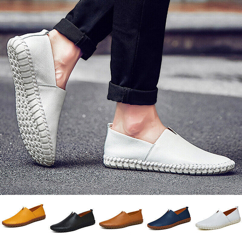 PANTOFOLA D’ORO Scarpe uomo traspiranti nuove casual scarpe basse uomo bean shoes uomo nuove uk