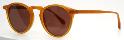 GIGI STUDIOS Roy 64850/5 Yellow Mens Round Full Rim Sunglasses 49-21-150 B:44
