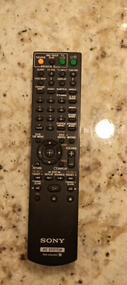 Sony RM-ADU007 AV System Receiver Remote Control, Black - OEM