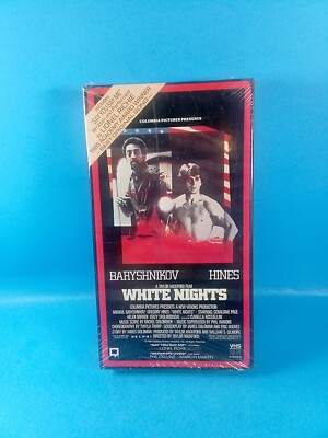 White Nights VHS 1985 NEW Sealed Mikhail Baryshnikov Gregory Hines Helen Mirren