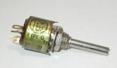 Allen Bradley Type G No. RV6NAXSD502A 5K Potentiometer Linear NOS