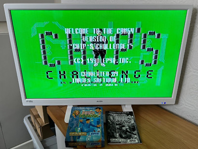 Epyx Chips Challenge Commodore 64 - Boxed & Working - ️Retro Geschenkidee ️